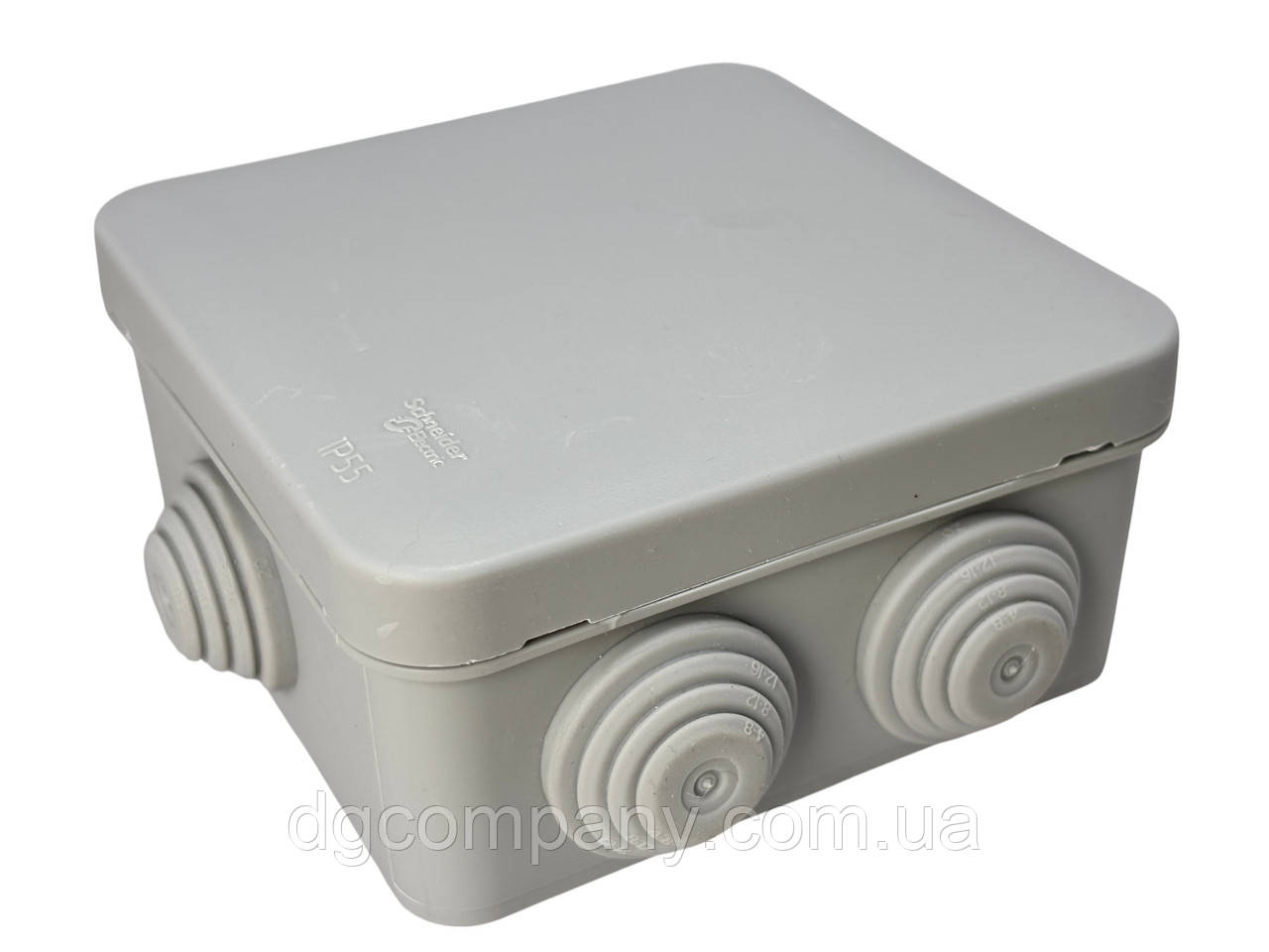 Розподільна коробка Schneider Electric для відкритого встановлення, квадратна 85х85х40, фото 1