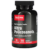 Полікозанолом Jarrow Formulas (Ultra Policosanols) 10 мг 100 капсул