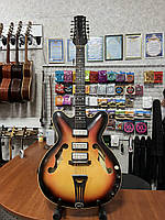 (5004) Напівакустична (Електроакустична) 12 струнна Гітара Марія Леніндгра. Настроєна майстром