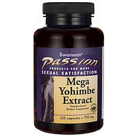 Мега Йохимбе Екстракт, Mega Yohimbe Extract, Swanson, 120 капсул
