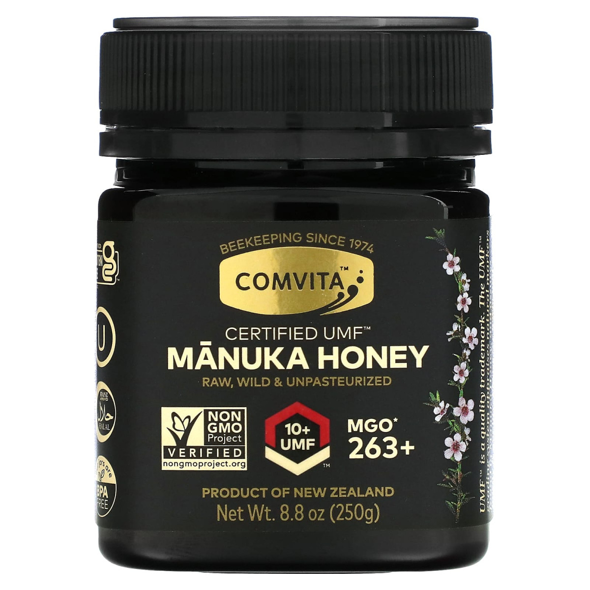 Манука мед Comvita (Manuka Honey UMF 10+) 10+ 250 г