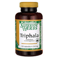 Трифала (стандартизована), Triphala (Standardized), Swanson, 250 мг, 120 капсул