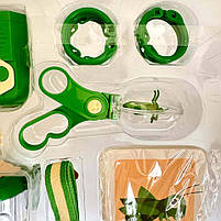 Набір дослідника фігурка скорпіона компас бінокль бокс кільця ремінець щипці картки в кор 36*10*27см (JL X 6622-4), фото 3