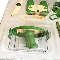 Набір дослідника фігурка скорпіона компас бінокль бокс кільця ремінець щипці картки в кор 36*10*27см (JL X 6622-4), фото 5