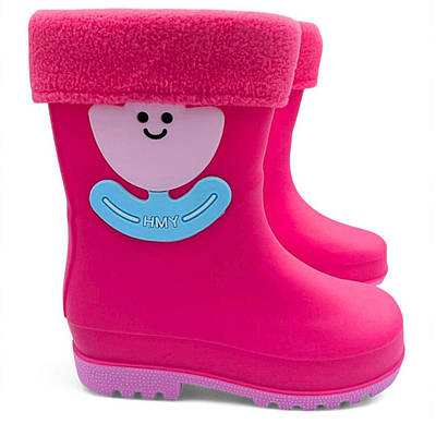 Дитячі гумові чоботи для дівчинки BBT  kids 25-30р