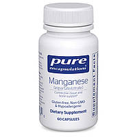 Марганець Аспартат Цитрат Pure Encapsulations (Manganese Aspartate/Citrate) 60 капсул