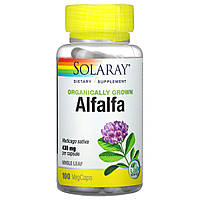 Люцерна Solaray (Alfalfa) 430 мг 100 капсул