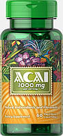 Асаї, Acai, Puritan's Pride, 1000 мг, 60 капсул