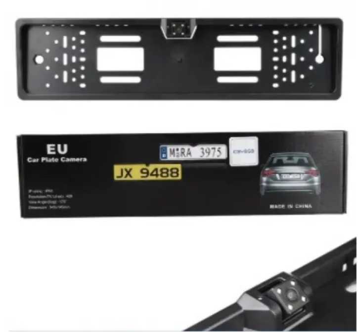 Авторамка з камерою заднього огляду Black камера для паркування Лучшая цена, фото 1