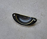 Меблева ручка Мушля Бронза, фото 5