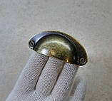 Меблева ручка Мушля Бронза, фото 3