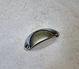 Меблева ручка Мушля Бронза, фото 2