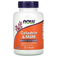 Целадрин та МСМ Now Foods (Celadrin & MCM) 120 капсул
