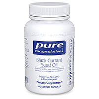 Олія насіння чорної смородини Pure Encapsulations (Black Currant Seed Oil) 100 капсул