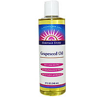 Масло виноградних кісточок Heritage Store (Grapeseed Oil) 240 мл