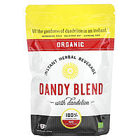 Органічний трав'яний напій з кульбабою, без кофеїну, Dandy Blend, 353 унції (100 г)