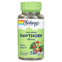 Глід, Hawthorn Berries, Solaray, 525 мг, 100 капсул
