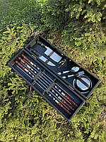 Набір шампурів у подарунок у кейсі з дерева "Кук"