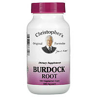 Корінь лопуха Christopher's Original Formulas 500 мг 100 капсул