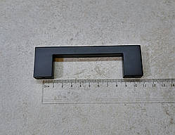 Якісна польська меблева ручка з нержавіючої сталі Gamet UU26 - 96мм матова чорна