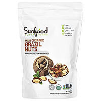 Сирі Органічні Бразильські Горіхи, Sunfood, 8 унцій (227 г)