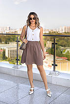 Костюм зі спідницею літній "Array" | Норма и батал, фото 5