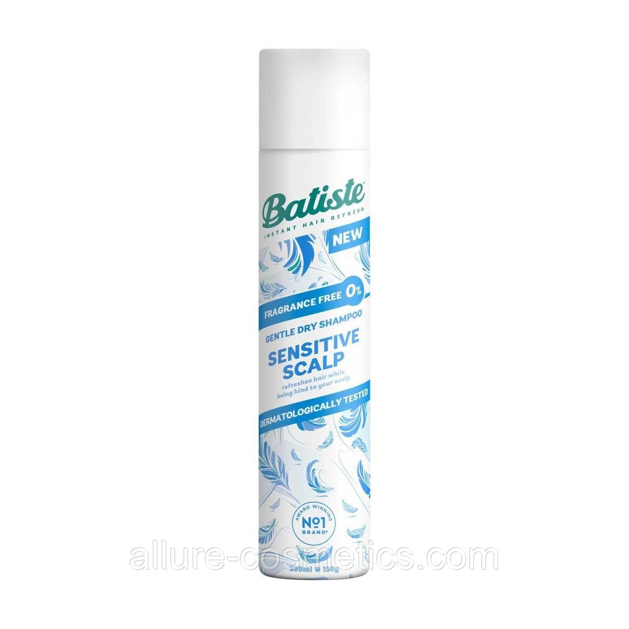 Сухой шампунь Batiste Sensitive scalp