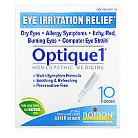 Optique 1, зняття роздратування очей, Boiron, 10 доз, 0,013 рідкої унції кожна