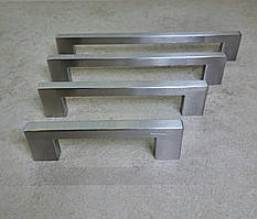 Меблева ручка з нержавіючої сталі UU26SS 96/128/160/192 мм (Польща)