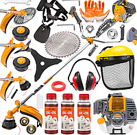 Акция Бензокоса Powermat 6км + аксессуары | Польша