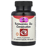 Реманія Dragon Herbs (Rehmannia) 500 мг 100 капсул