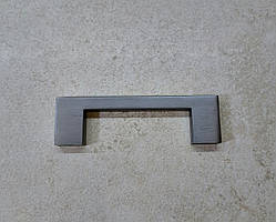 Ручка меблева Модерн Gamet UU26GR - 96мм Графітова нержавіюча