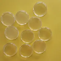 10 капсул з внутрішнім діаметром 30 мм для монет НБУ ЗСУ 10 гривень 2018-2022 років