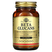 Бета-глюкан Solgar (Beta Glucans) 200 мг 60 таблеток