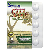 Оригінальний SAM-e NutraLife (SAM-e) 200 мг 60 таблеток