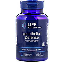 Підтримує здоров'я судин, Endothelial Defense with GliSODin, Life Extension, 60 вегетаріанських капсул