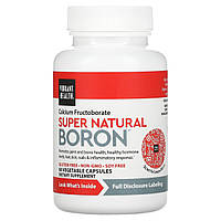 Бор Vibrant Health (Super Natural Boron) 6 мг 60 капсул