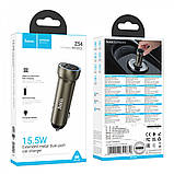 Car Charger 3.4A 2U Hoco Z54 — Gold, фото 3
