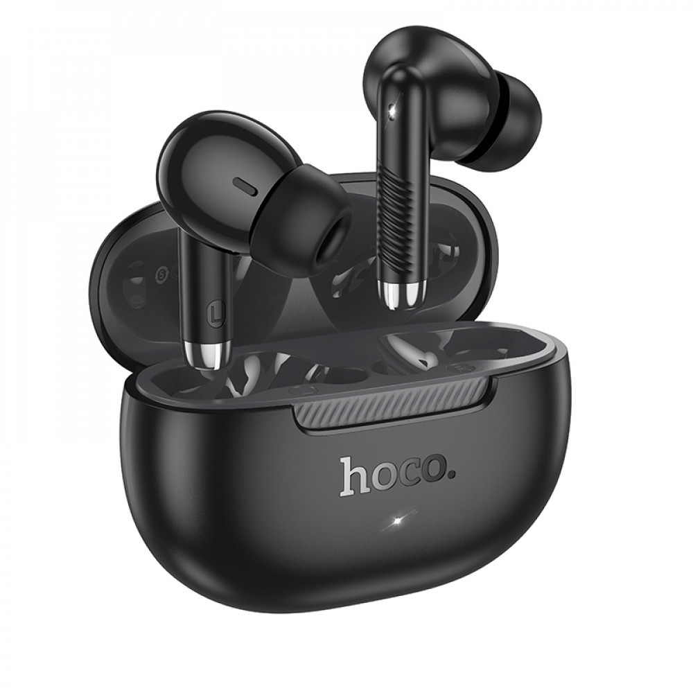 Bluetooth гарнітура TWS Hoco EQ24 — Midnight Black, фото 1