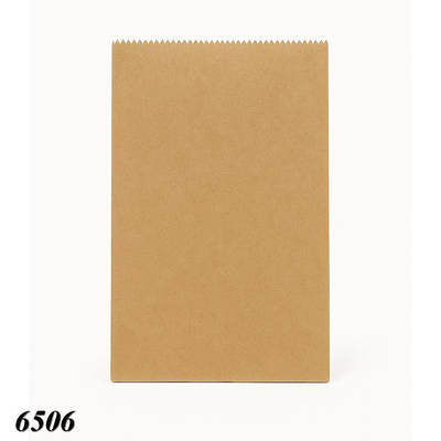 Крафтовий пакет без ручок 10×47,5×4,5 см уп. 50 шт Бурий