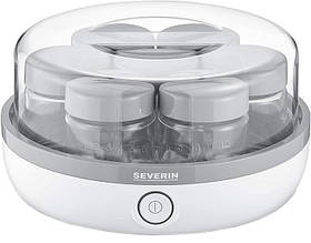 Beurer Йогуртниця Severin 13Вт, пластик, біло-сірий
