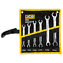 Набір розрізних ключів в чохлі 6 од. JCB Tools JCB-5066 Luxprice, фото 3