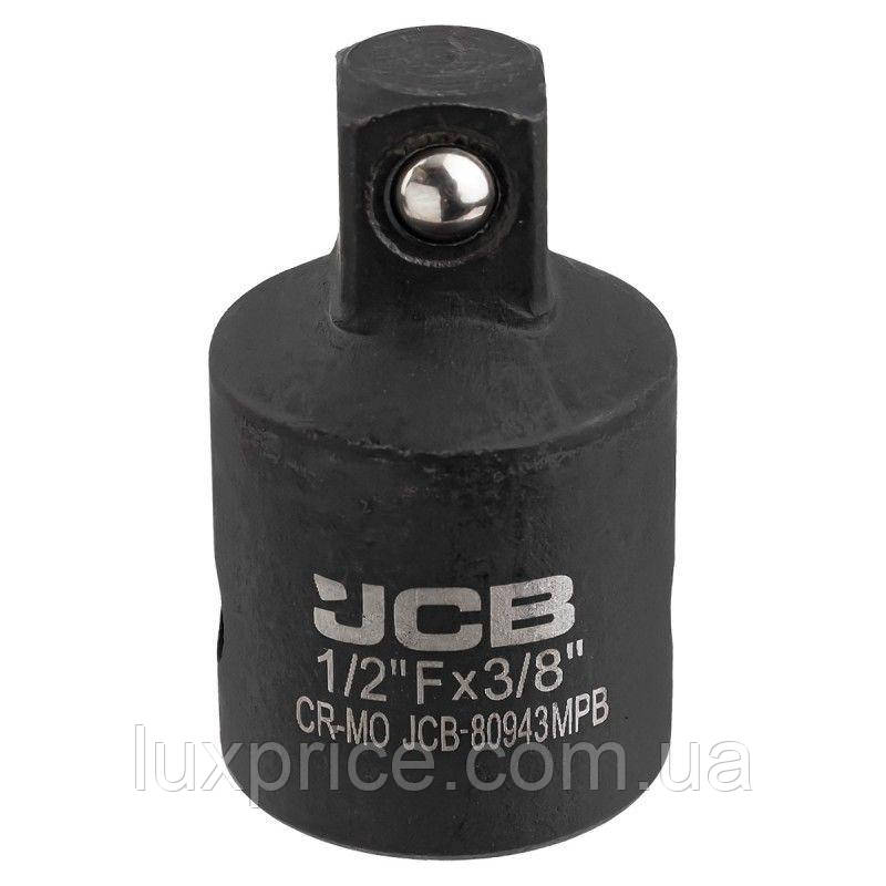 Ударний адаптер 1/2"(F) x 3/8"(M) JCB Tools JCB-80943MPB Luxprice