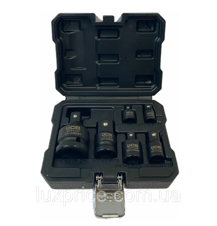 Набір ударних адаптерів 6 од. JCB Tools JCB-4069MPB Luxprice