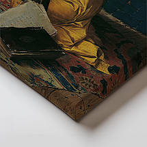 Картина на полотні "Осман Хамді, Ісламський теолог з Кораном, Osman Hamdi Bey", 60×71см, фото 4