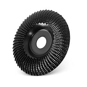 Шліфувальний обдирний диск по дереву "АЛЬФА ДИСК" для болгарки 100 мм круглий