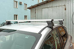 Автобагажник (хром, пара) для Toyota Camry 2006-2011 рр