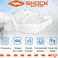 Капа Shock Doctor Gel Max дитяча (вік до 10р.) White (art. 6150-TC-YTR), фото 3