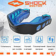 Капа Shock Doctor Gel Max доросла (вік 11+) Black/Blue (art. 6100-BB-AD), фото 3