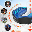 Капа Shock Doctor Gel Max доросла (вік 11+) Black/Blue (art. 6100-BB-AD), фото 6